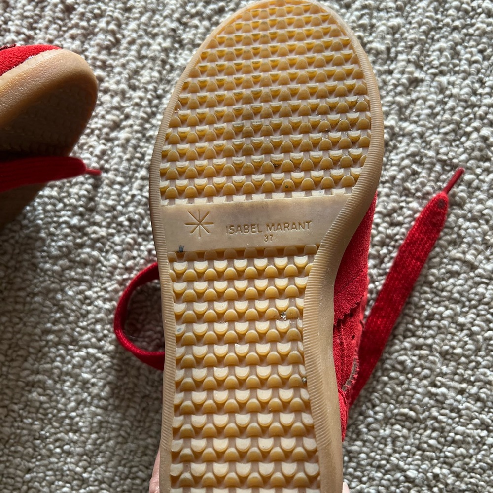 Isabel Marant Bobby Leather sneakers - Picture 3 of 4